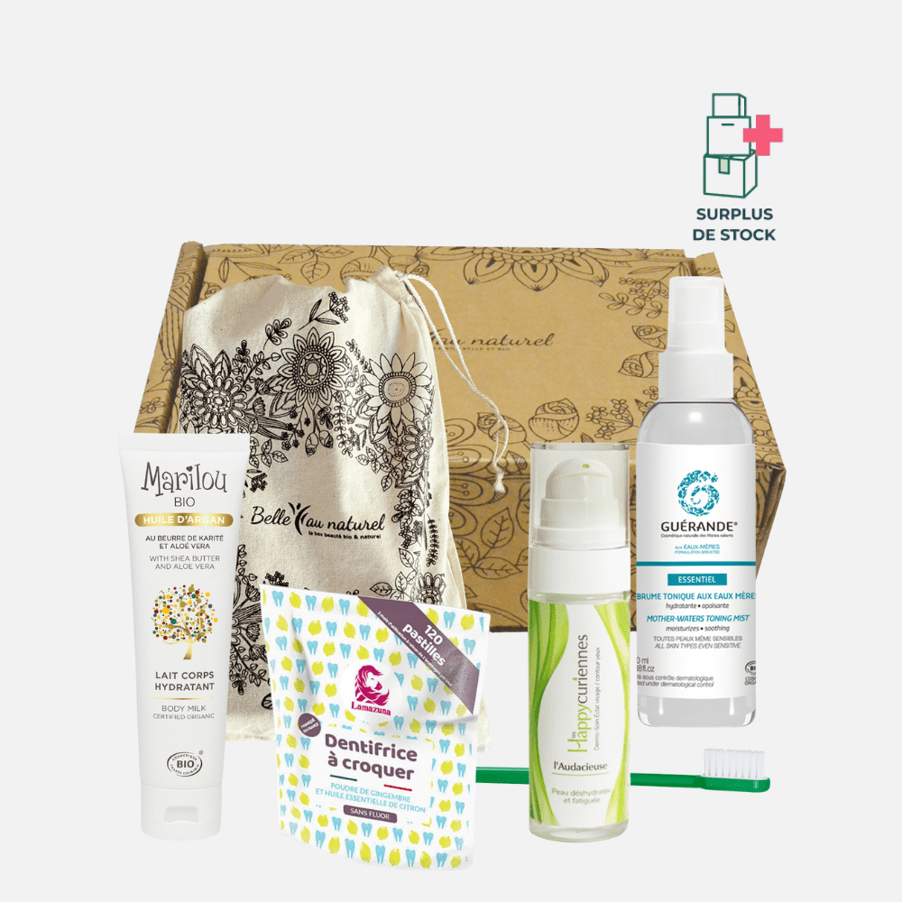 Coffret cadeau Rituel Matin beauté BIO Box Beauté Belle au Naturelle Coffret beauté hygiènes 