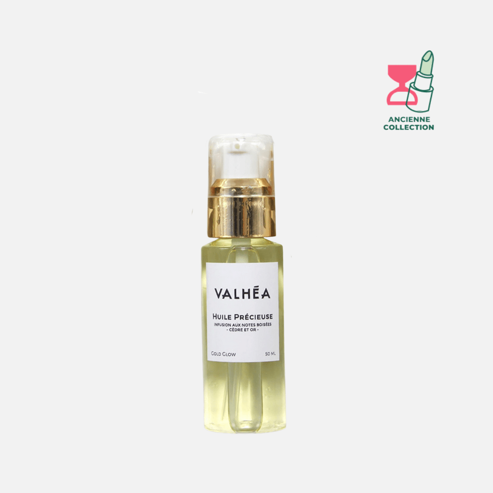 Huile Sèche Cèdre et Or Hydratante Nourrisante Huile VALHÉA 50 ml 