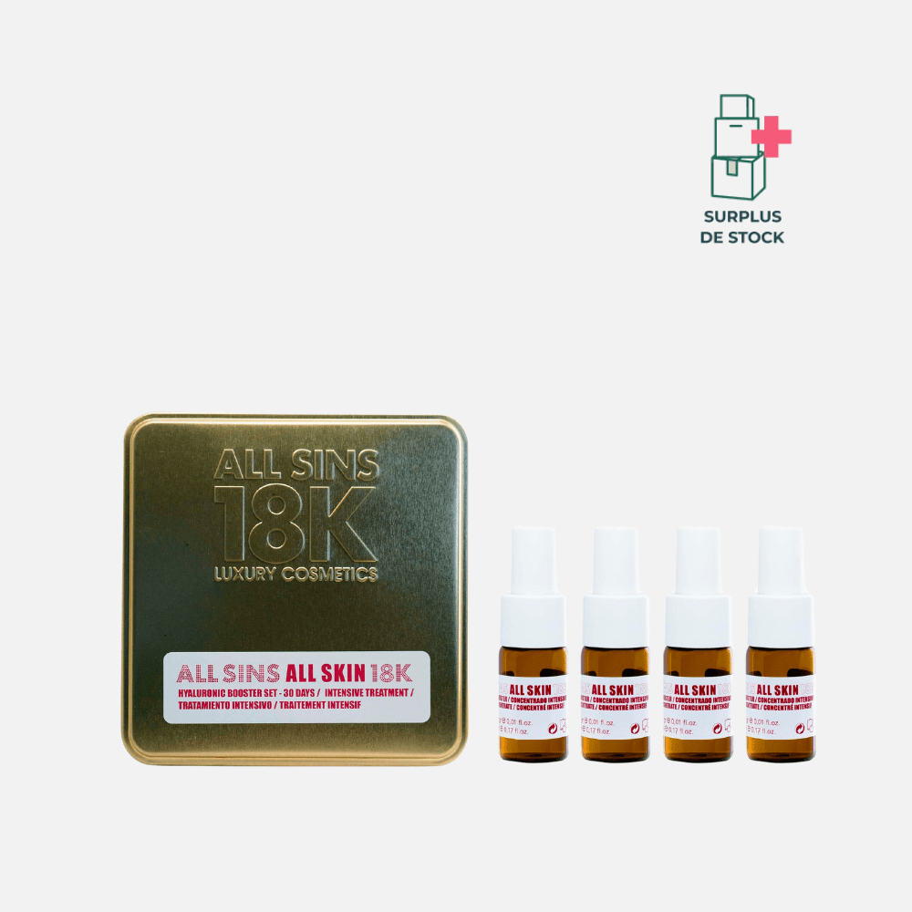 HYALURONIC BOOSTER – CURE INTENSIVE 30 JOURS Soin Visage ALL SINS 18K Coffret Anti-âge - Cure 1 mois 