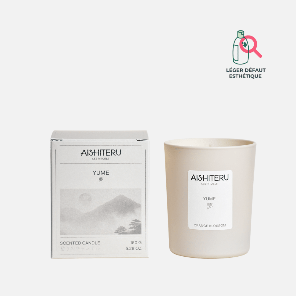 ORANGE BLOSSOM - Bougie parfumée parfum d'interieur AISHITERU 150 g 