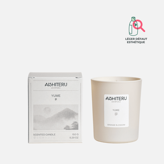 ORANGE BLOSSOM - Bougie parfumée parfum d'interieur AISHITERU 150 g 