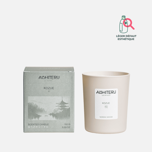 NORDIC WOOD - Bougie parfumée parfum d'interieur AISHITERU 150 g 
