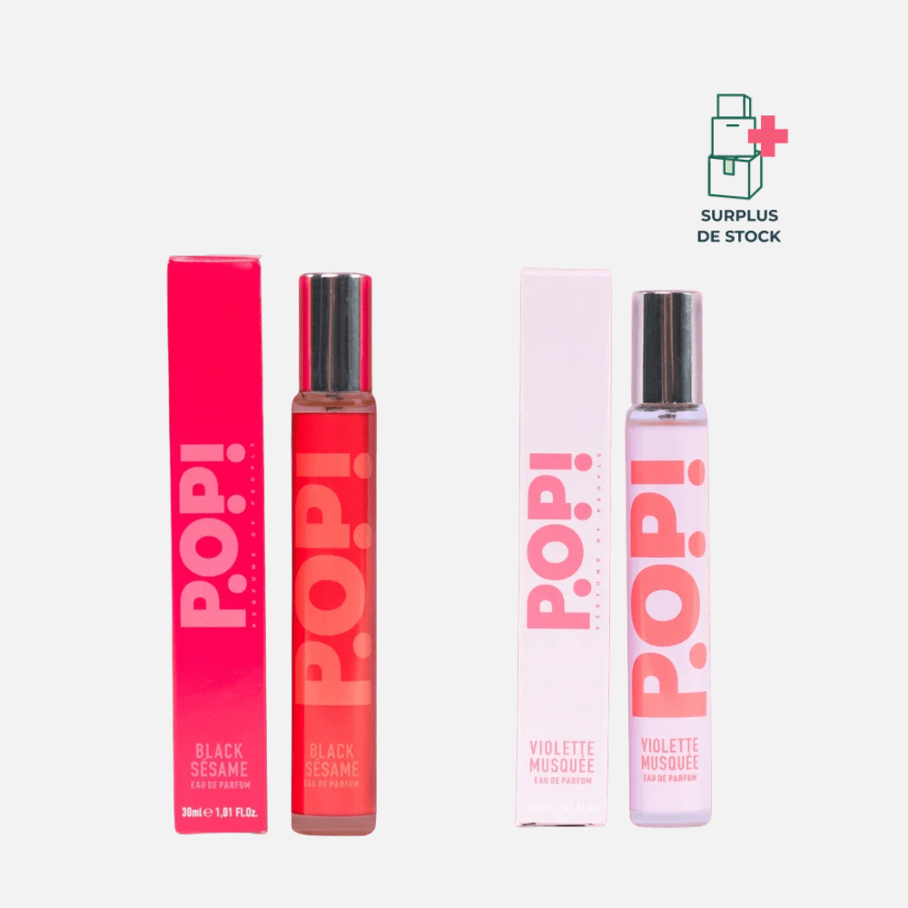 Coffret Accords Contraires - Black sésame & Violette musquée Parfum POP! Coffret 2x30 ml 