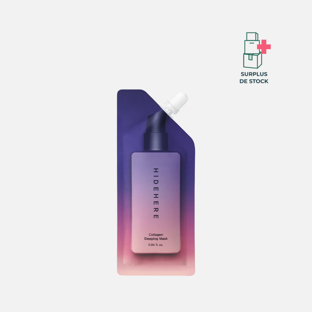 Masque de Nuit au Collagène Soin Visage Hidehere 25 ml 