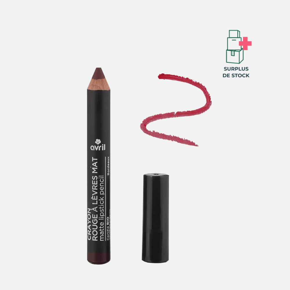 Crayon rouge à lèvres mat - Bordeaux Maquillage Avril Bordeaux 