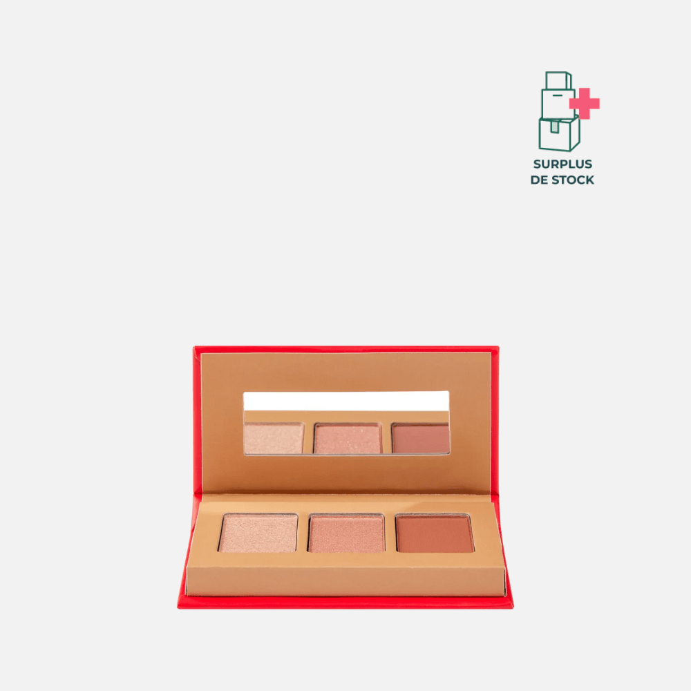 Mini Palette 3 Fards à Paupières Maquillage Jozz Beauty Palette 3 teintes 