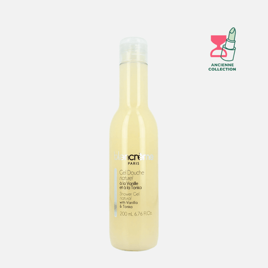 Gel douche Vanille Soin corps BLANCRÈME 200 ml - Parfum Vanille 