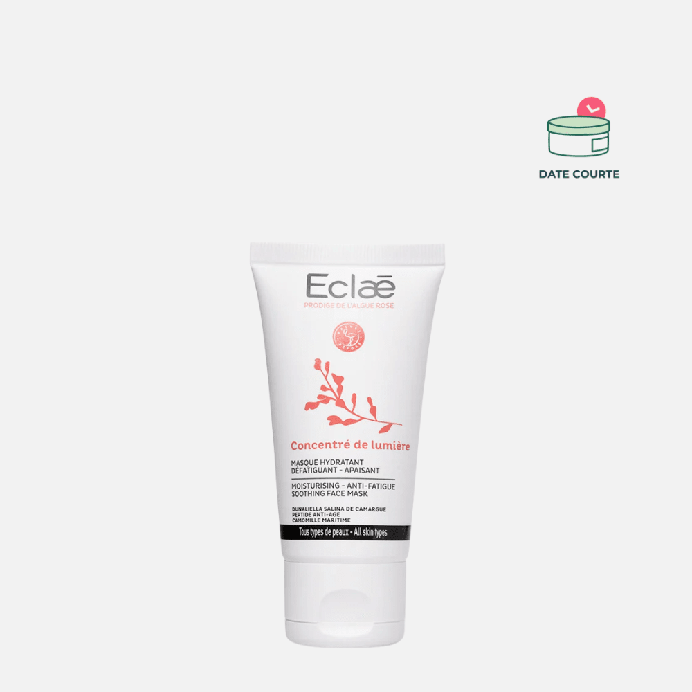Masque défatigant Concentré de Lumière - Visage Soin Visage Éclaé DDM : 27/4/2026 - Tube 50 ml - FORMAT TESTEUR 