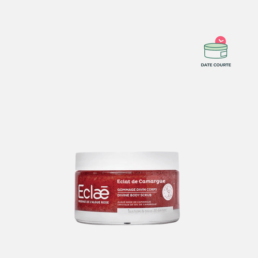 Gommage Naturel - Eclat de Camargue Soin Visage Éclaé DDM : 17/05/2026 - Pot 200 g - FORMAT VENTE 