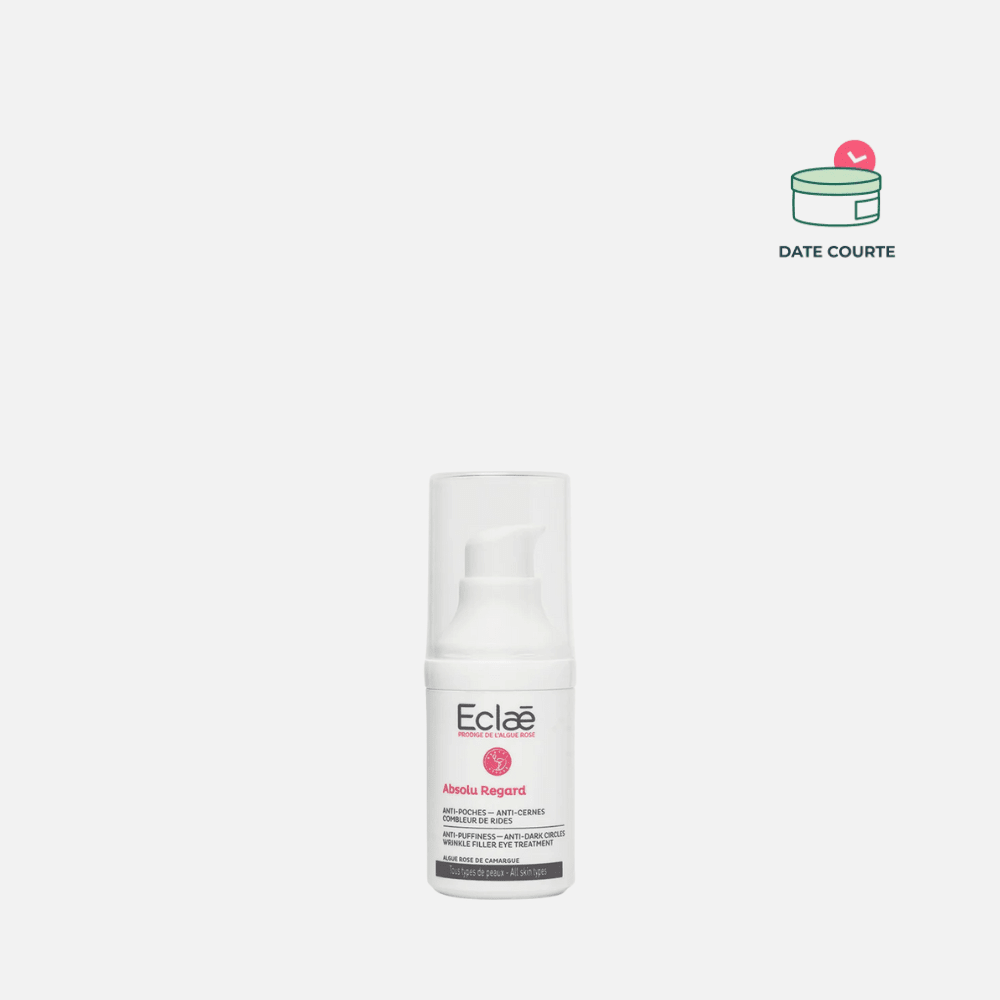 Absolu Regard - Anti-poches & Anti-cernes Soin Visage Éclaé DDM : 25/6/2026 - Flacon 15 ml - FORMAT TESTEUR 