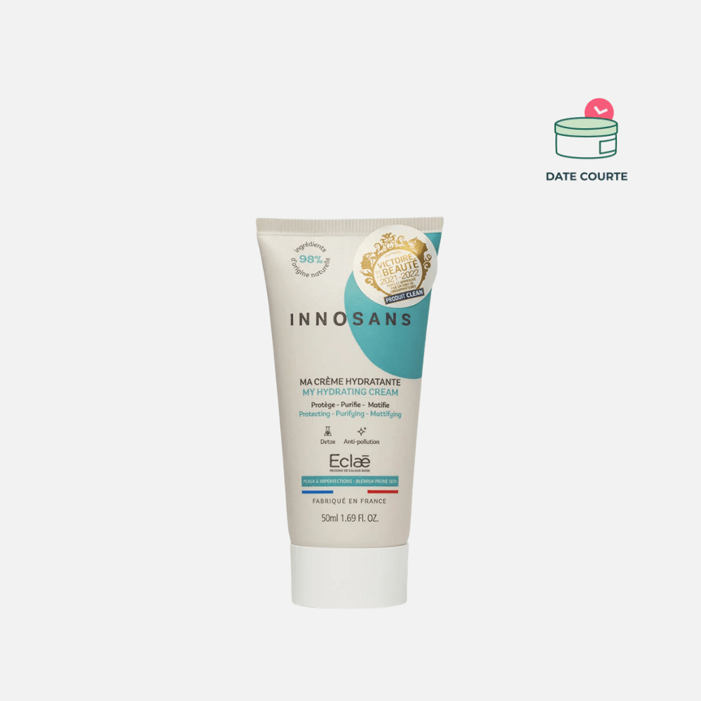 Ma Crème Hydratante - Visage Soin Visage Éclaé DDM : 11/04/2026 - Tube 50 ml - FORMAT TESTEUR 
