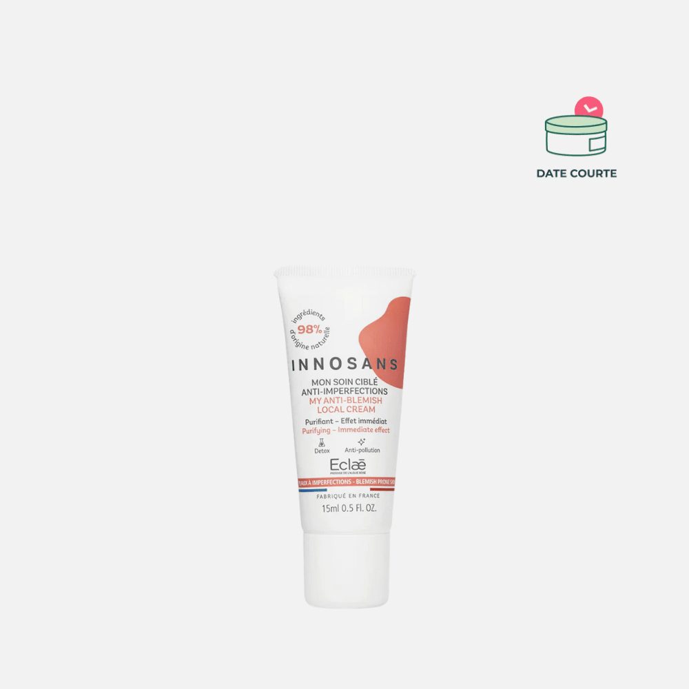 Mon Soin Ciblé Anti-Imperfections - Stop Bouton Soin Visage Éclaé DDM : 01/09/2026 - Tube 15 ml - FORMAT TESTEUR 