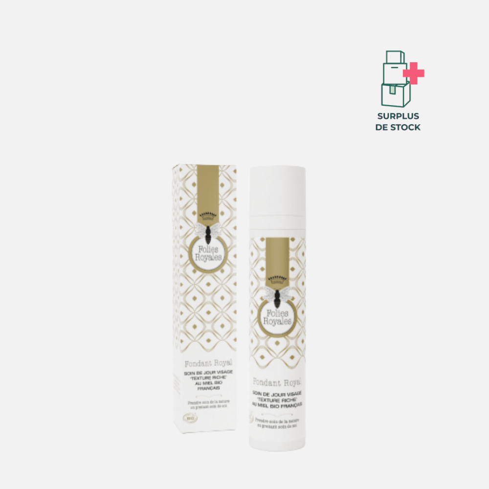 Fondant Royal Riche - Soin de jour visage au miel bio français Folies Royales 50 ml 