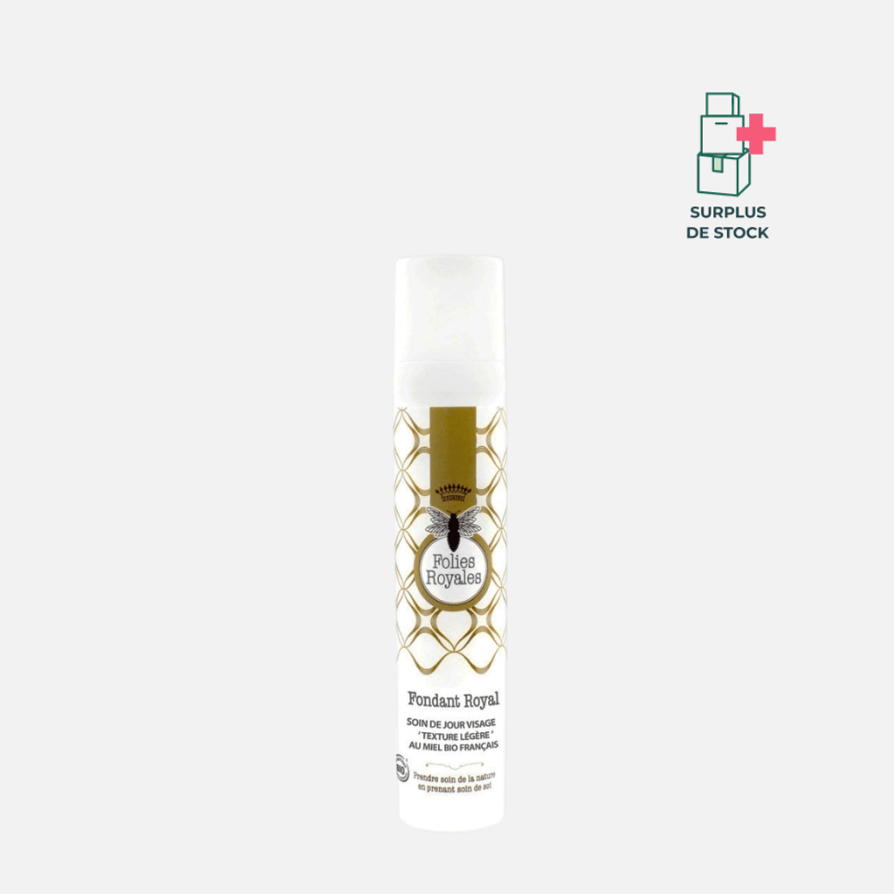 Fondant Royal - Soin de jour visage texture légère au miel bio français Soin Visage Folies Royales 50 ml 