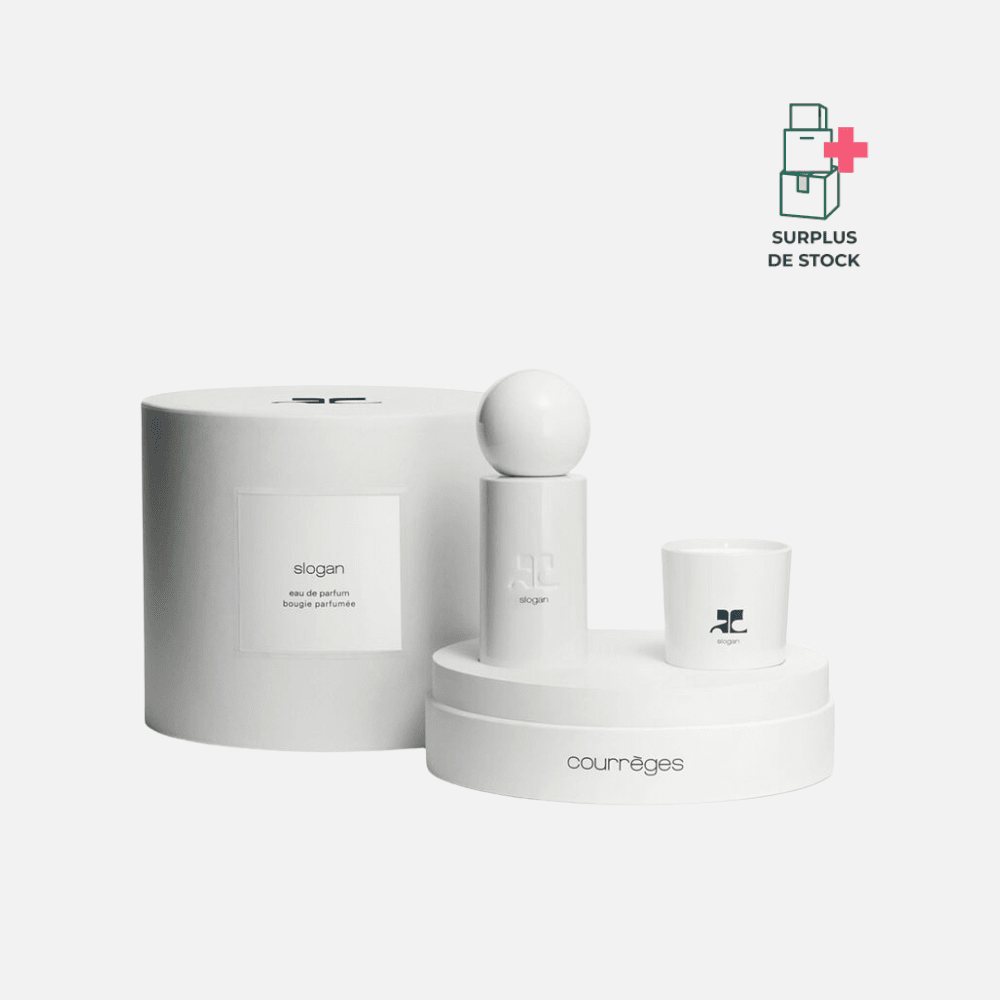 SLOGAN - Coffret Eau de Parfum + Bougie Parfum COURRÈGES 