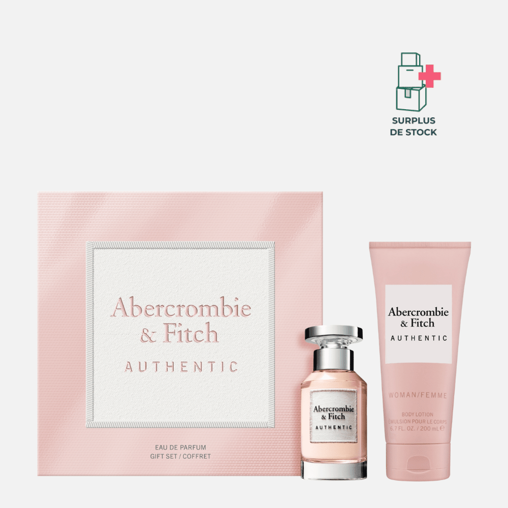 Coffret Authentic Women Eau de Parfum Parfum Abercrombie & Fitch coffret 50 ml + 200 ml 