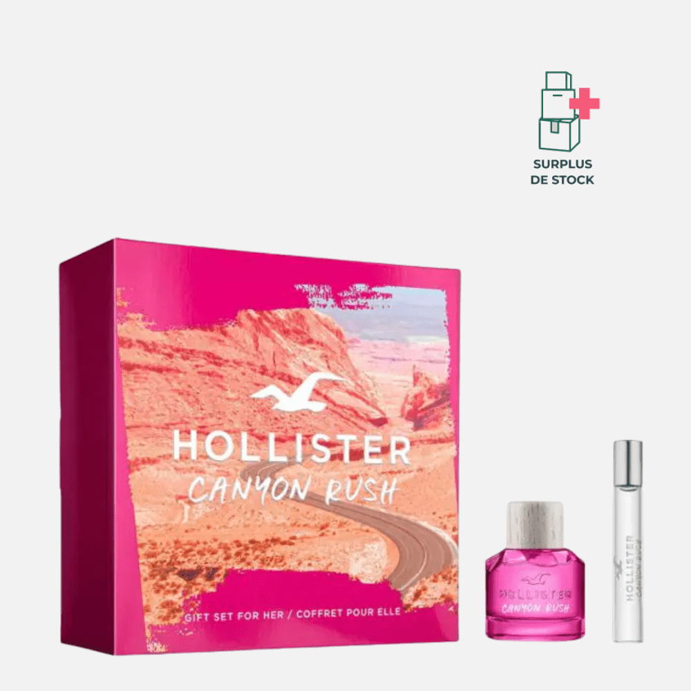 Coffret Canyon Rush For Her Eau de Parfum Parfum HOLLISTER coffret 50 ml + 15 ml 