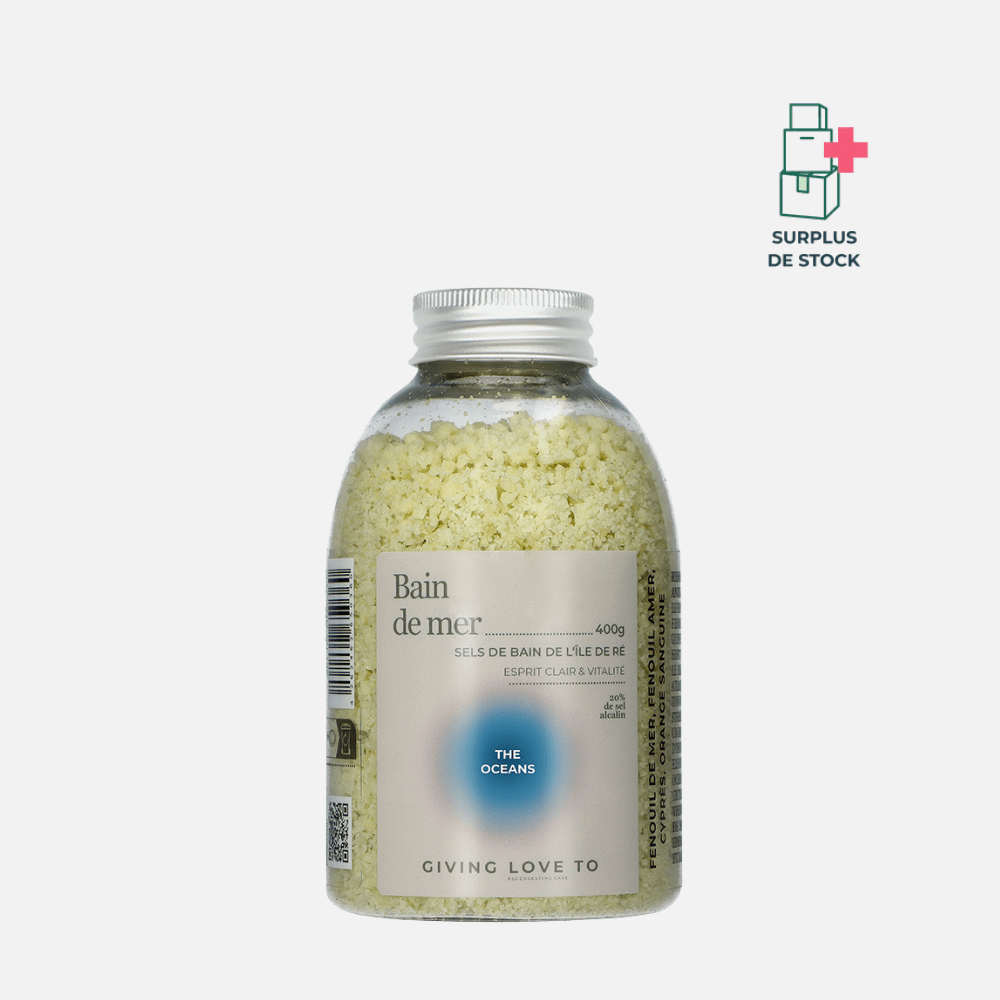 Sels de bain de l'île de Ré - BAIN DE MER hygiène Giving love to 400 g 