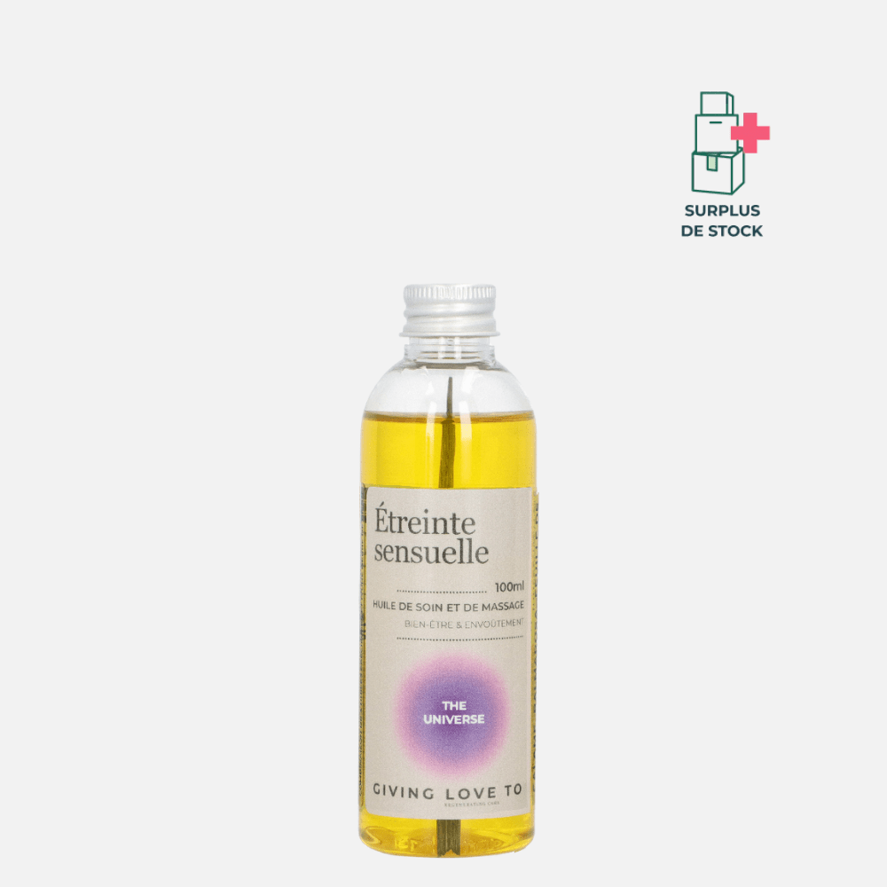 Huile de soin et de massage - ÉTREINTE SENSUELLE Soin Corps Giving love to 100 ml 