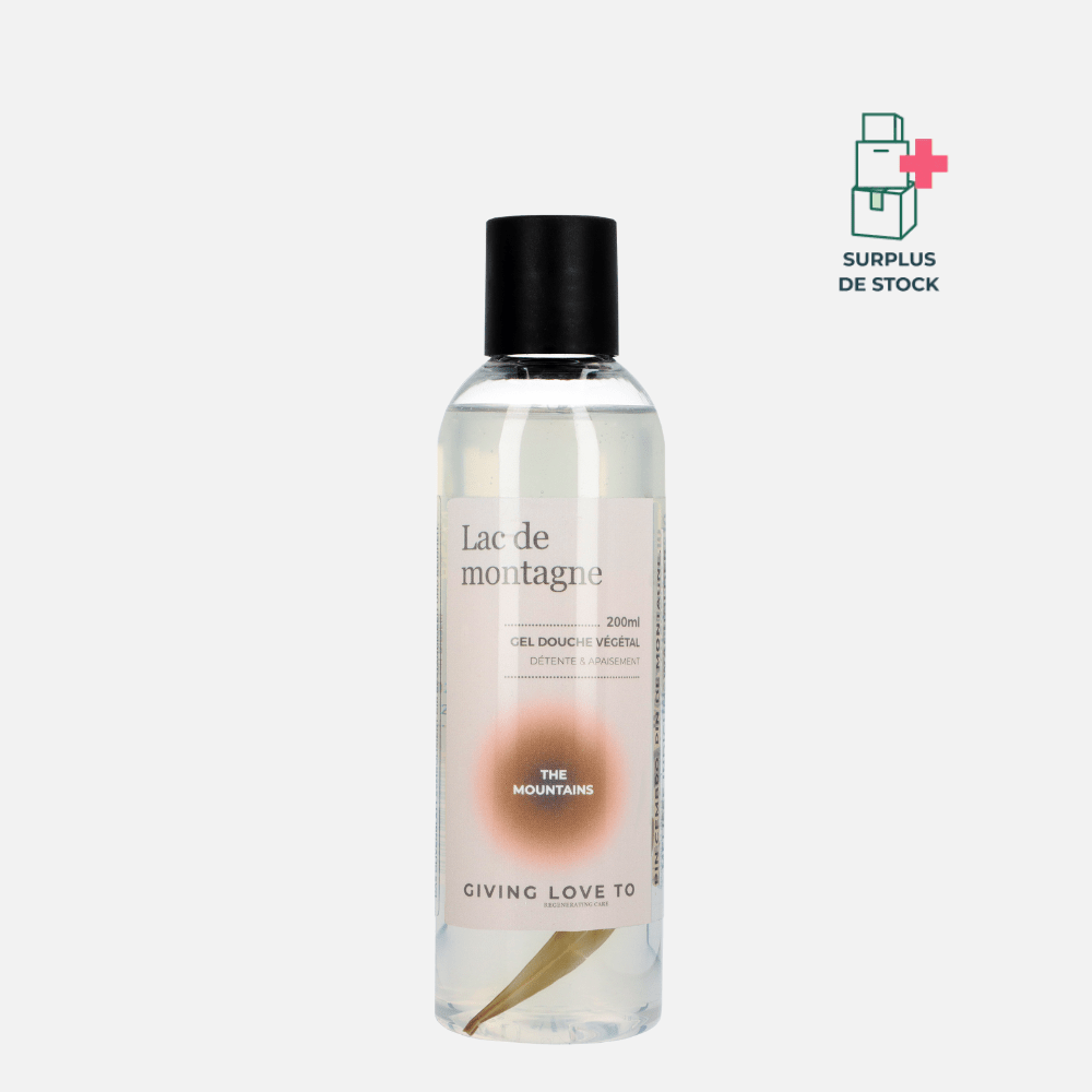 Gel douche végétal - Lac de montagne Soin Corps Giving love to 200 ml 