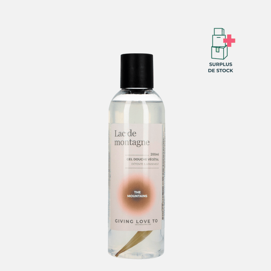Gel douche végétal - Lac de montagne Soin Corps Giving love to 200 ml 