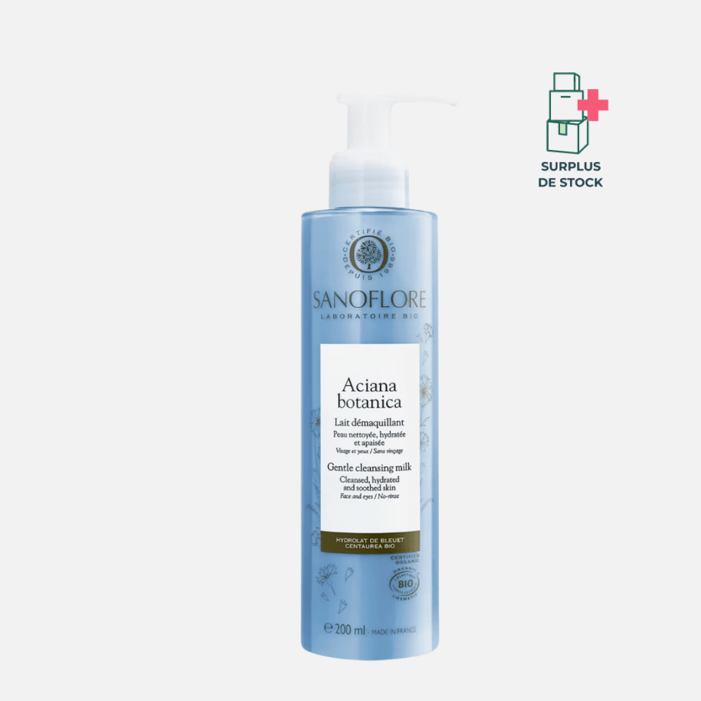 Aciana Botanica - Lait Démaquillant Soin Visage SANOFLORE 200 ml 
