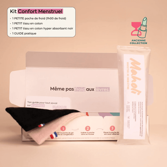 Kit confort menstruel accesoire MAHOLI Libérée de la douleur&nbsp; 