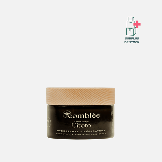 Crème visage Hydratante et Réparatrice - Uitoto Soin Visage Comblée 50 ml 