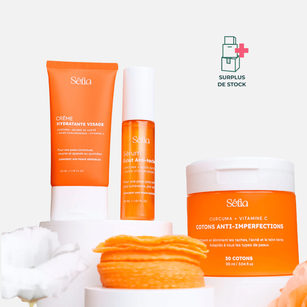 Routine Starter Glow Soin Visage Séfia Routine 3 produits 
