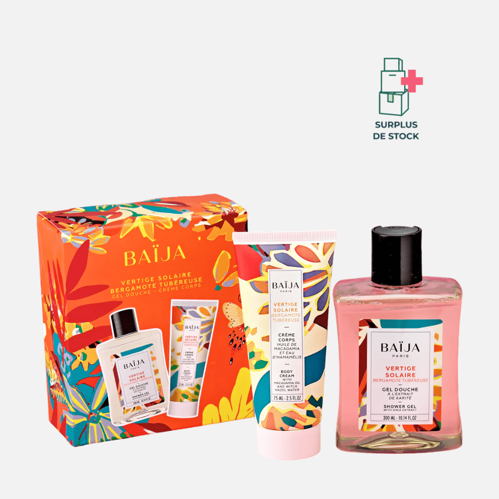 Coffret Corps Vertige Solaire Soin Corps BAÏJA Coffret soin du corps 