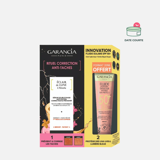 Coffret Rituel Correction Anti-Taches Garancia Soin Visage GARANCIA Coffret 30 ml + 20 ml // DDM Septembre 2026 