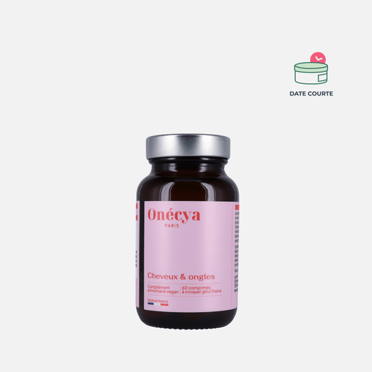 Crispies Cheveux & Ongles Complément Alimentaire Onécya Paris Programme de 30 jours // DDM Juin 2026 