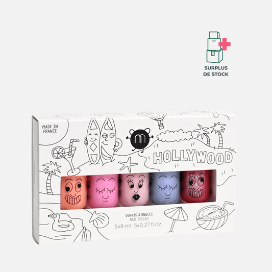 Coffret 5 vernis - Hollywood Maquillage NAILMATIC Coffret 5 vernis à l'eau 