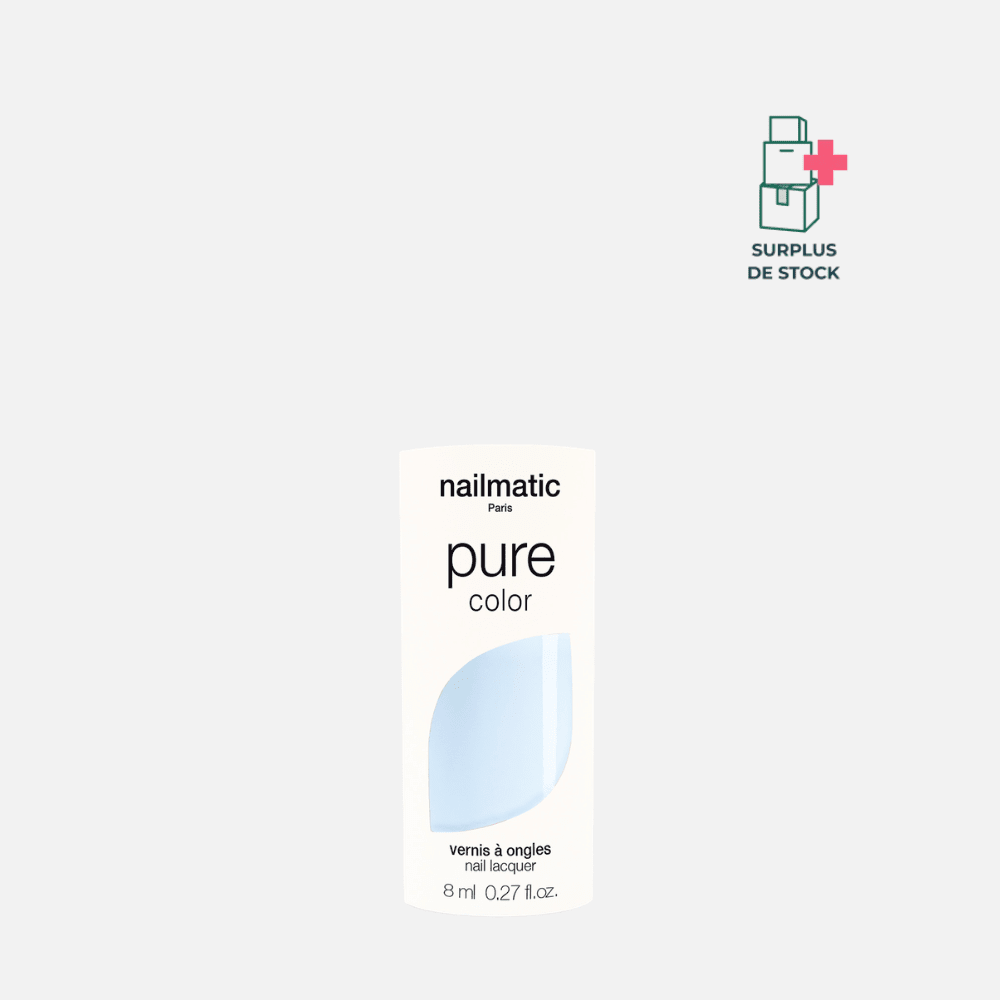 Vernis biosourcé - bleu pastel Alice Maquillage NAILMATIC Bleu pastel 