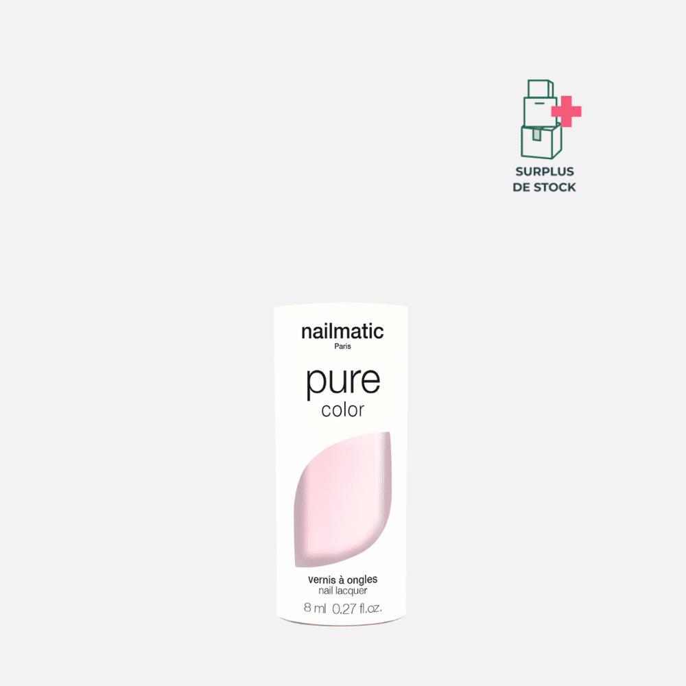 Vernis biosourcé - Vernis rose transparent Anna Maquillage NAILMATIC Rose transparent 