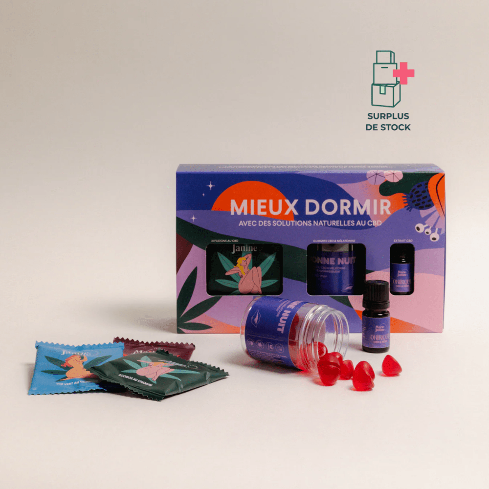 Coffret Sommeil Complément Alimentaire Marie Janine Coffret pour mieux dormir 