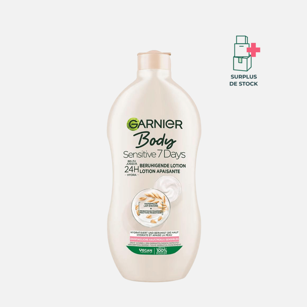 Lait Apaisant Garnier Body Sensitive 7 Days Soin corps Garnier 400 ml 