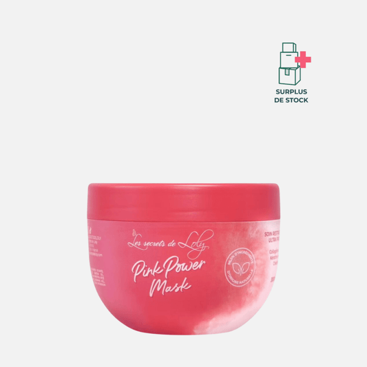 Pink Power Mask - Masque Restructurant Ultra Protéiné Soin Capillaire Les Secrets de Loly Pot 300 ml 