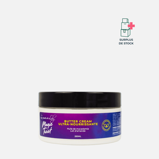 Magic Twist - Crème Sans Rinçage Ultra Nourrissante Soin Capillaire Les Secrets de Loly Pot 250 ml 