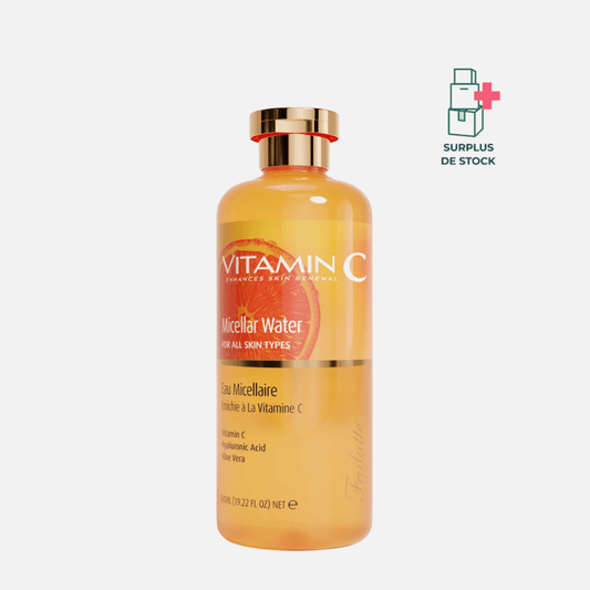 Eau Micellaire tonifiante enrichie à la Vitamine C Soin Visage Arganicare Flacon 500 ml 