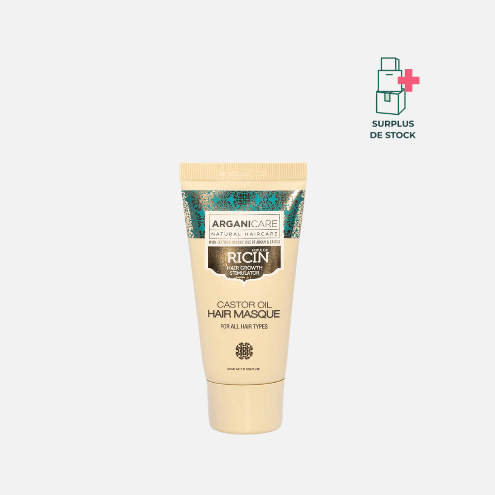Masque à l'Huile de Ricin Soin Capillaire Arganicare Tube 50 ml 