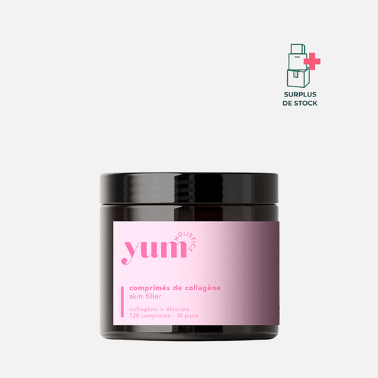 Comprimé de Collagène Complément Alimentaire YUM HOLISTICS Cure 30 jours 