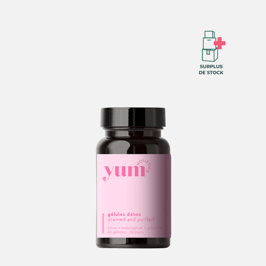 Gélules Détox Complément Alimentaire YUM HOLISTICS Cure 30 jours 