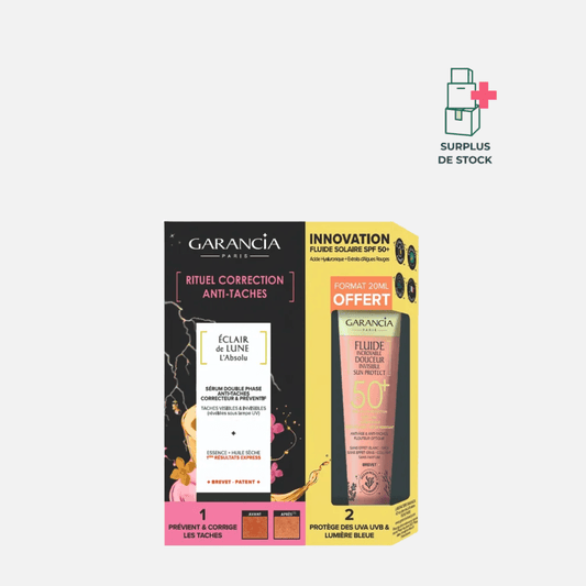 Rituel Correction Anti-taches Soin Visage GARANCIA Coffret anti-âge 30 ml + 20 ml 