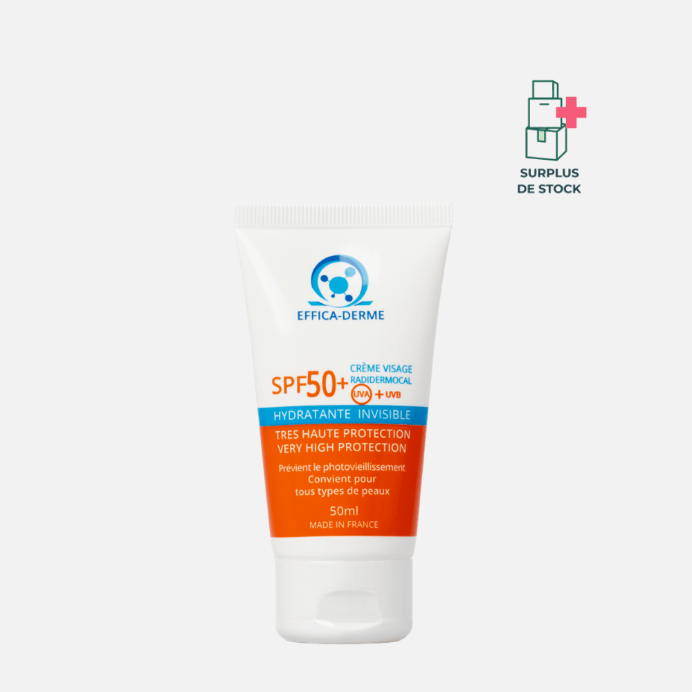 CRÈME RADIDERMOCAL HYDRATANTE SOLAIRE SPF 50+ Soin solaire Effica-Derme 50 ml 
