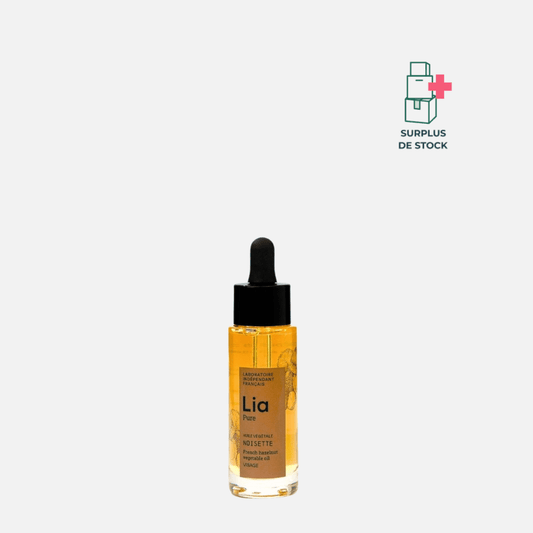 Huile végétale de Noisette Soin Visage Laboratoire Lia 30 ml 