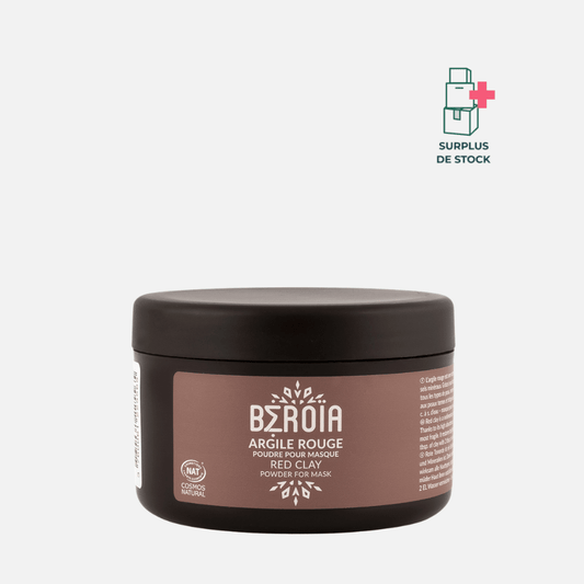 Argile rouge COSMOS NATURAL Soin Visage BEROIA Pot 150 ml 