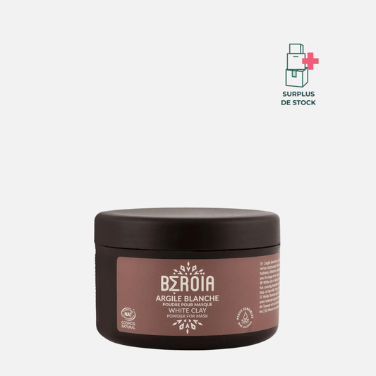 Argile blnche COSMOS NATURAL Soin Visage BEROIA Pot 90 ml 