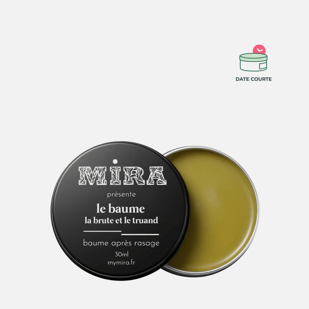 Baume Après Rasage - Le Baume La Brute et le Truand Soin Visage MIRA Pot 50 ml // DDM AOÛT 2026 