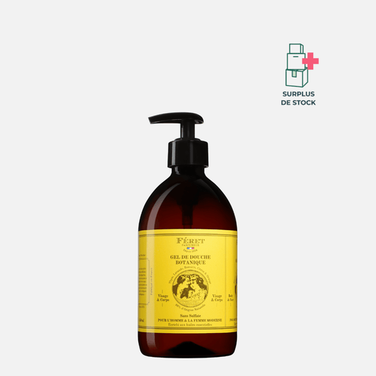 Gel douche Botanique Soin Corps Feret Parfumeur Flacon-pompe 450 ml 